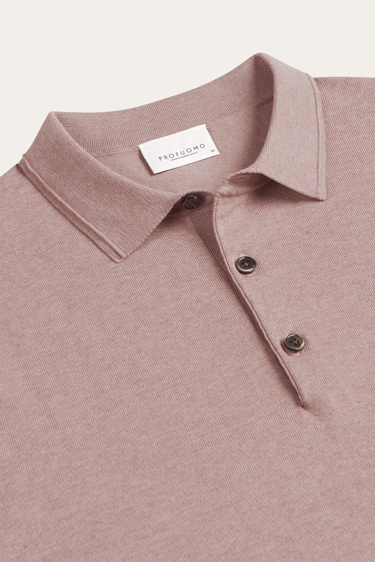 Donkerroze Luxury Basic polo