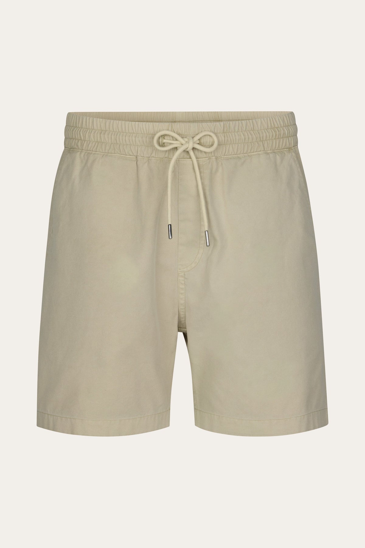 Beige Antique dye shorts