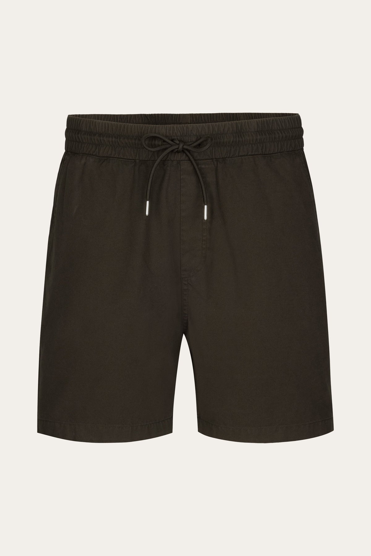 Donkerbruine Antique dye shorts