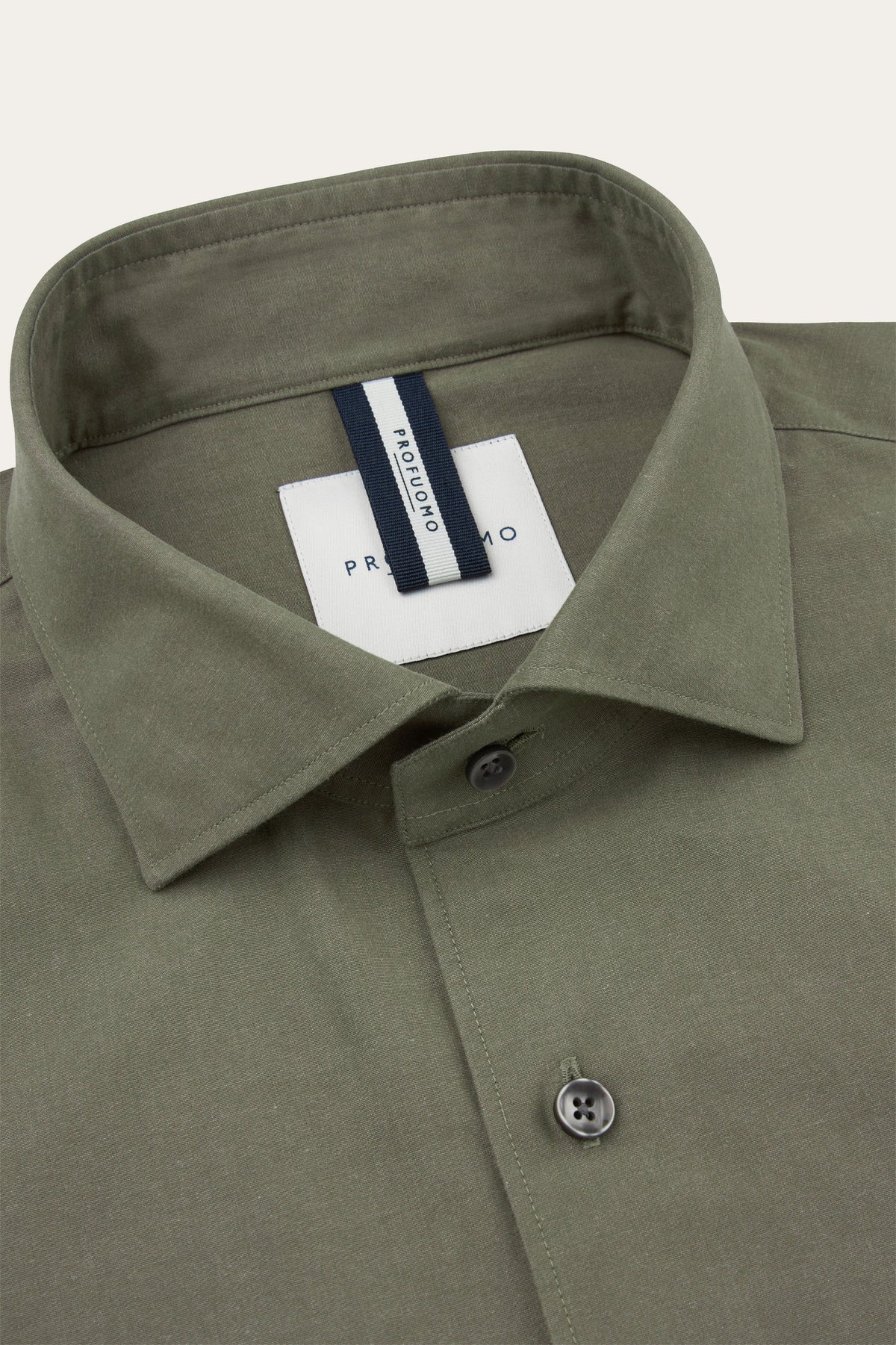 Groen soft casual overhemd