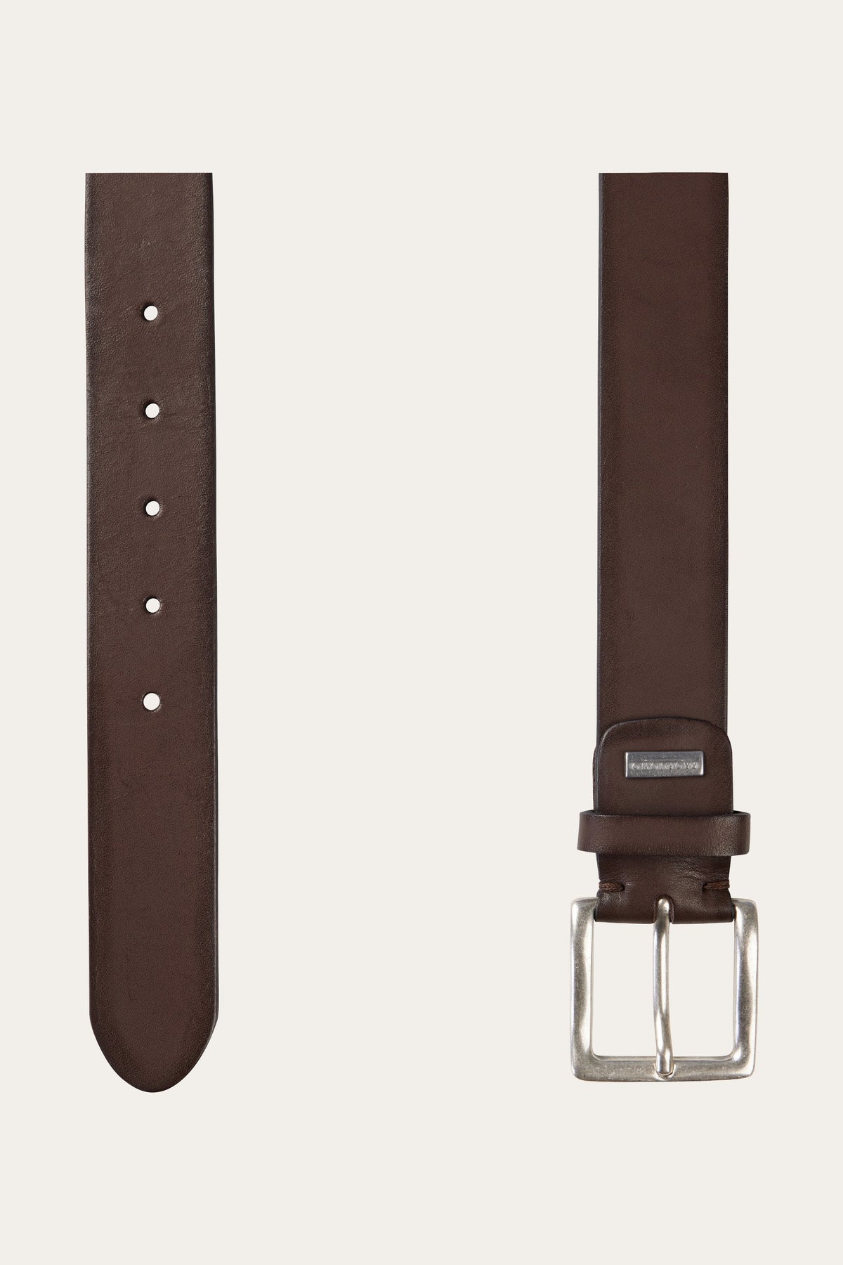 Bruin lederen riem