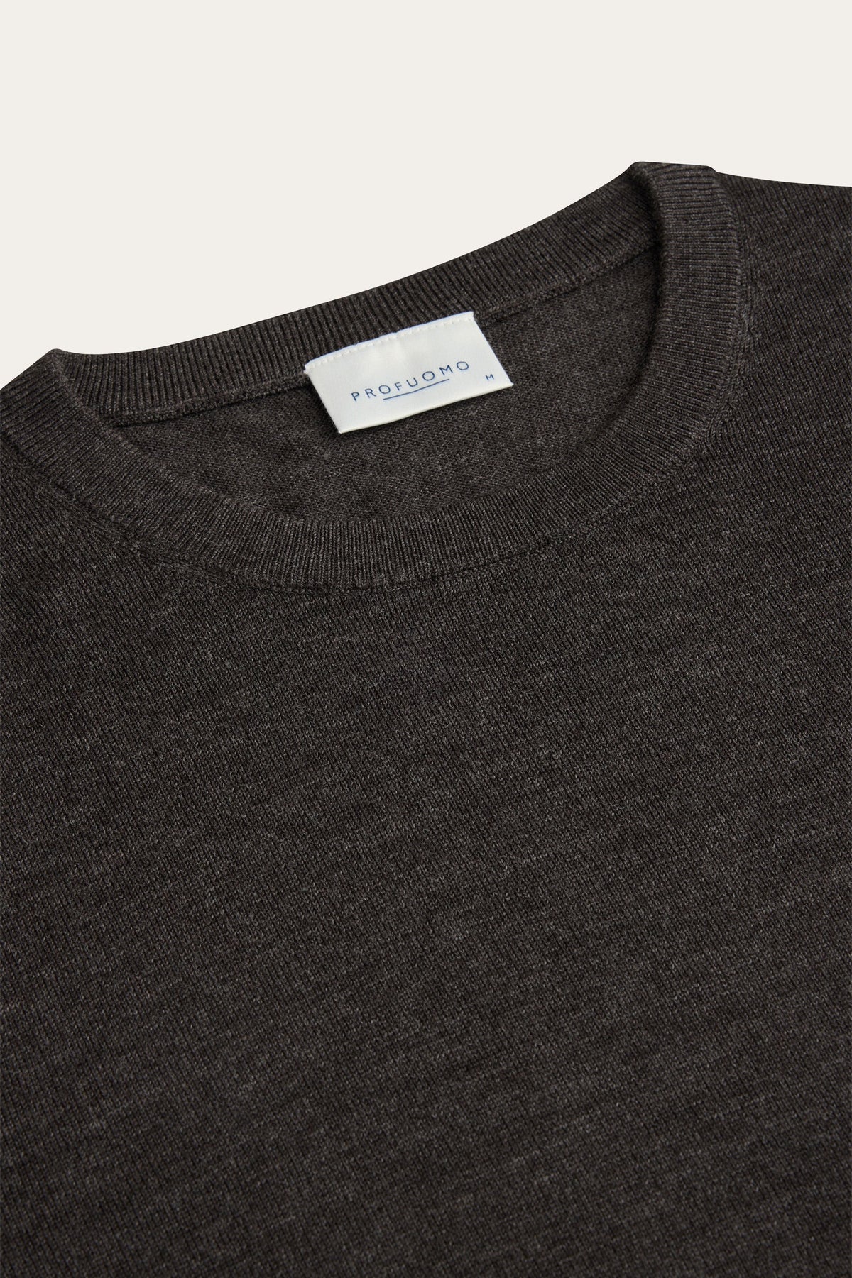 Bruine merino crewneck