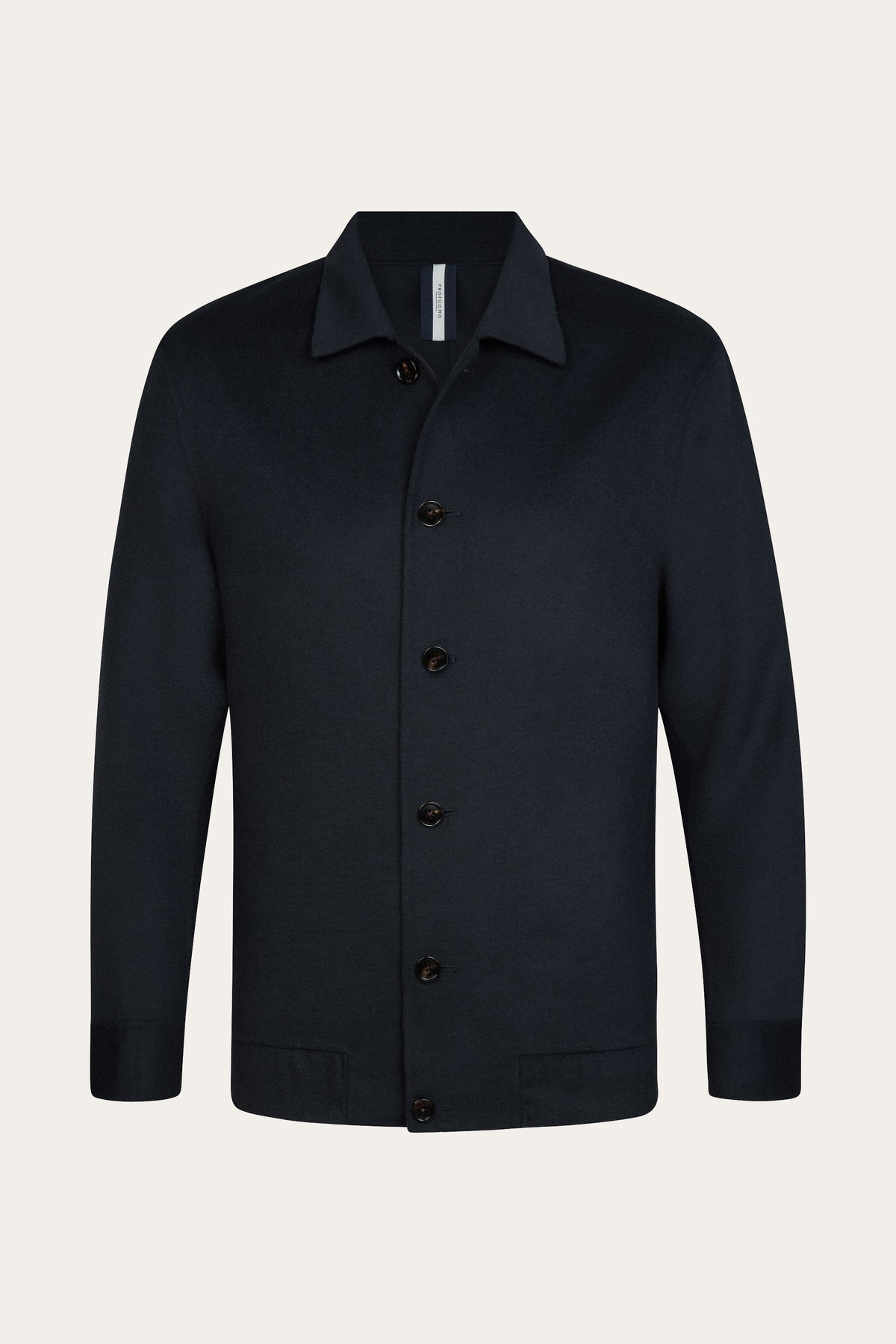 Navy wollen single layer bomber