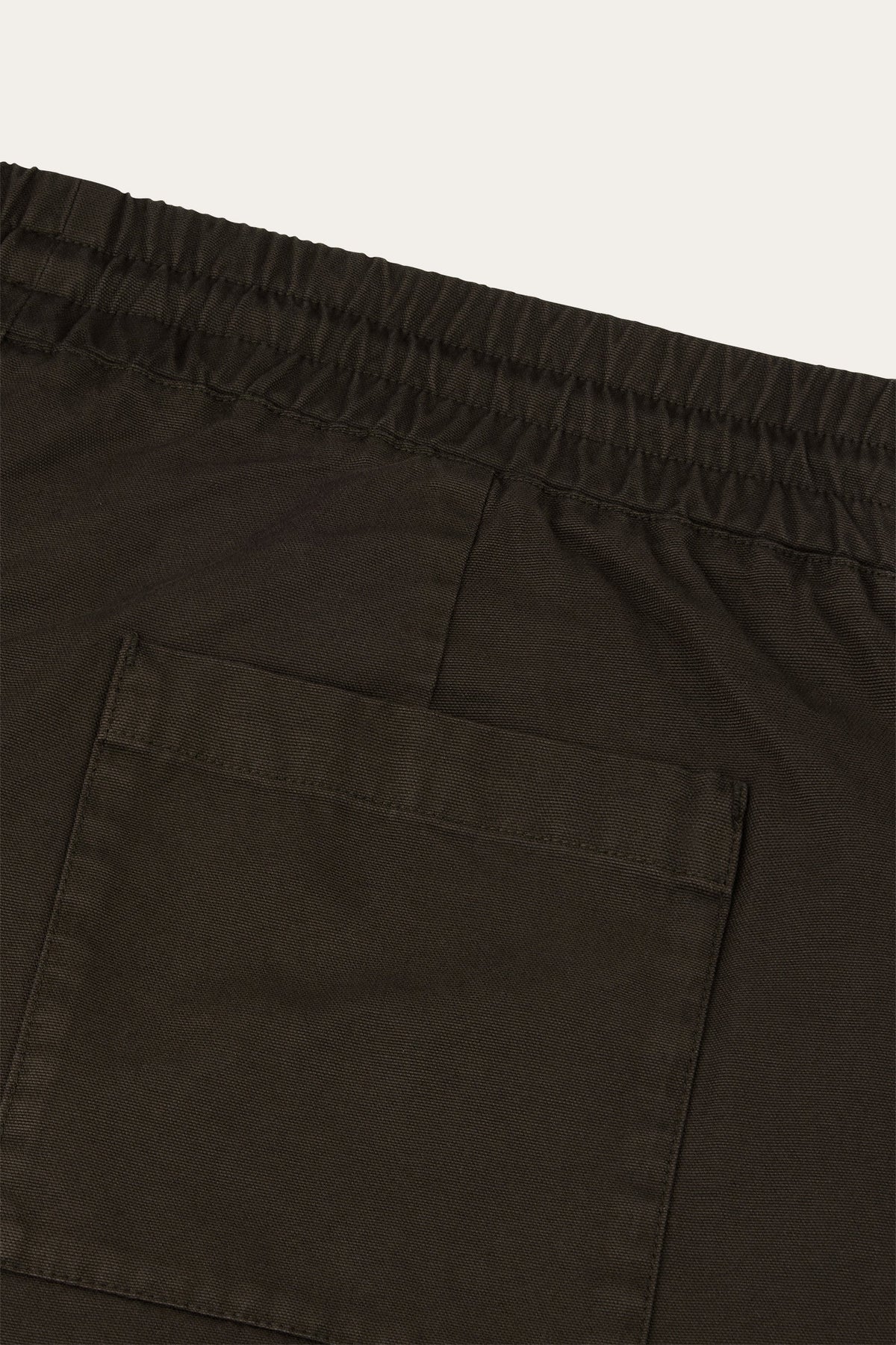 Donkerbruine Antique dye shorts