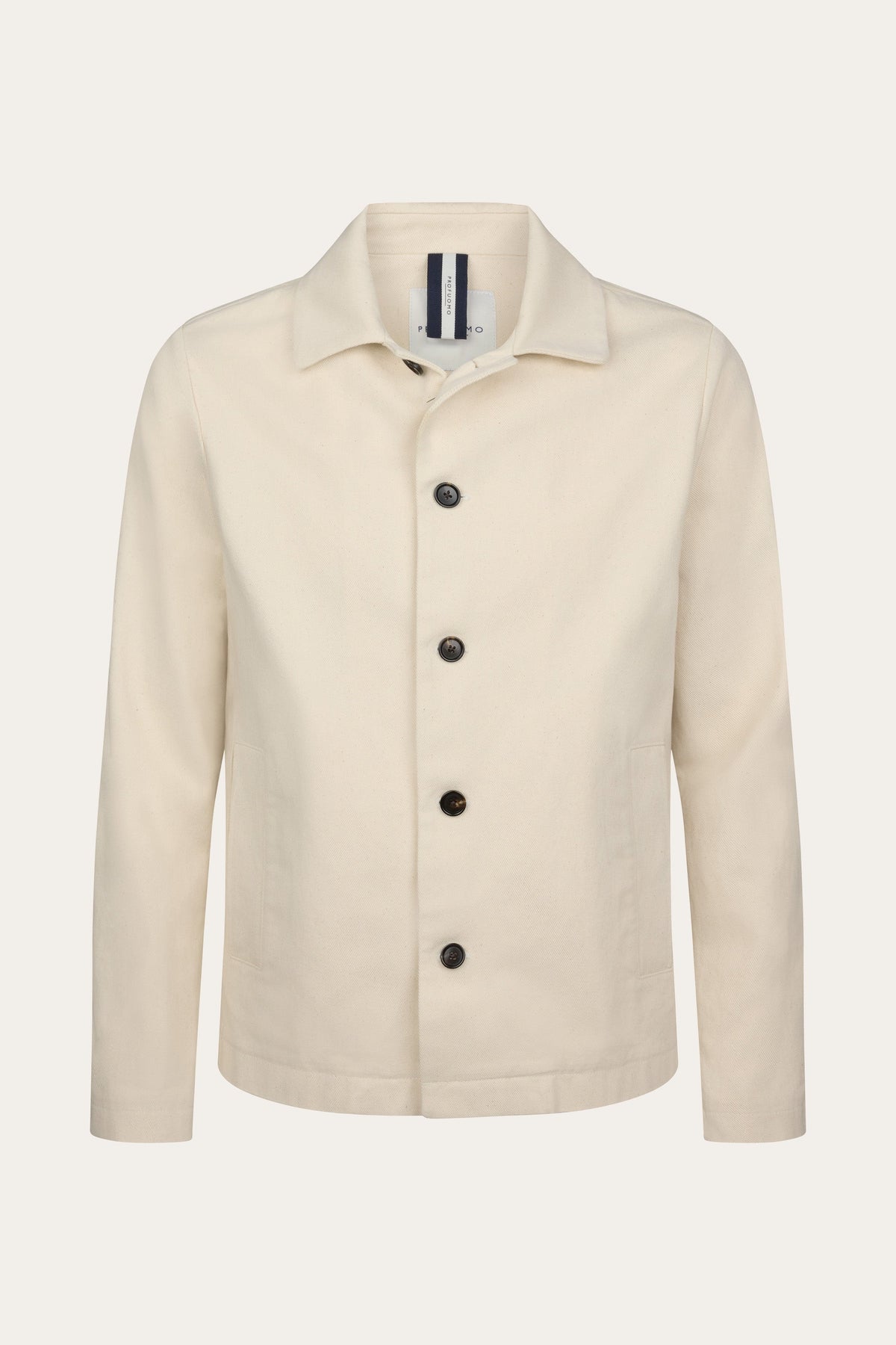 Off-white katoen overshirt