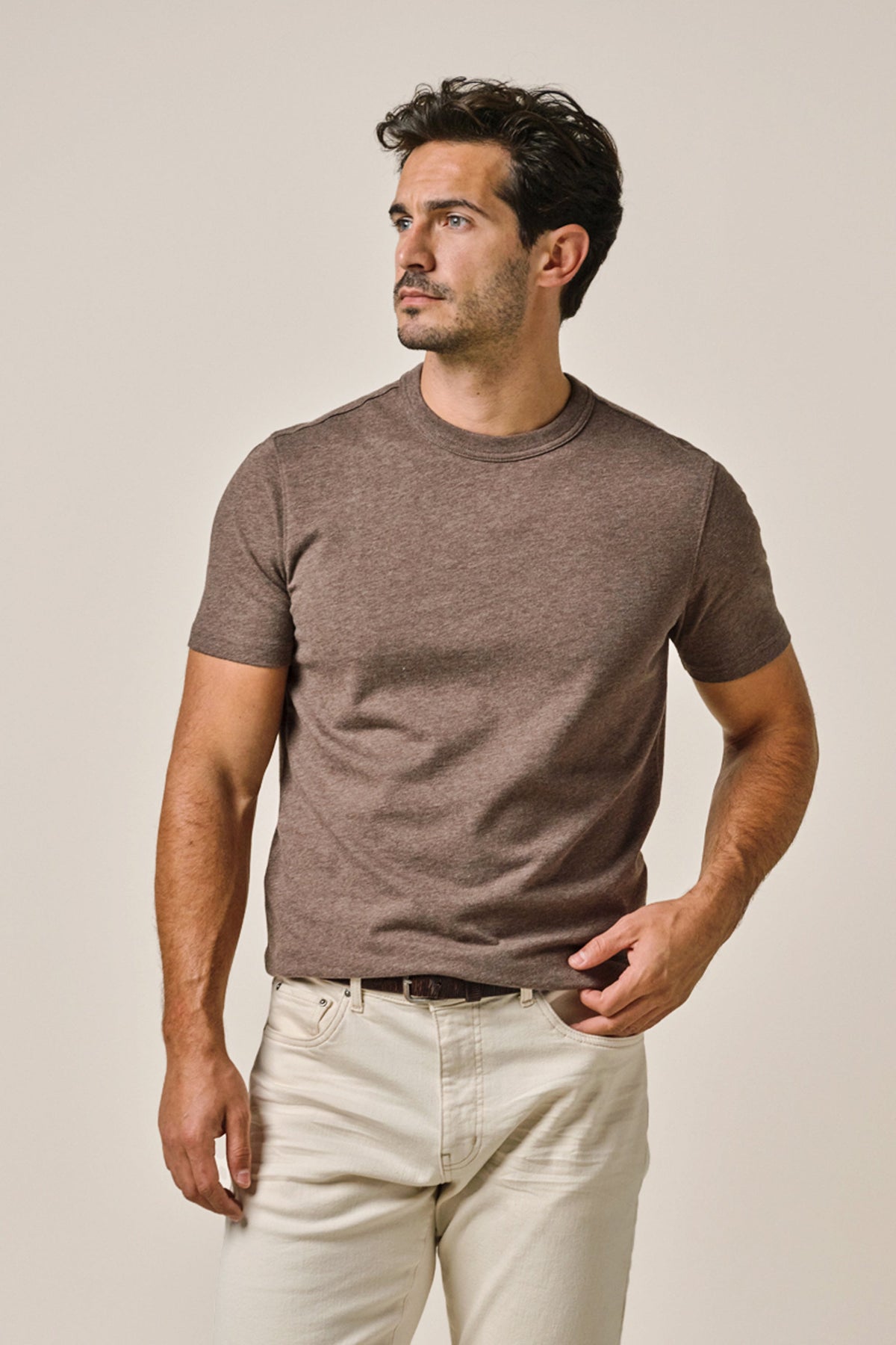 Donkerbruin T-shirt