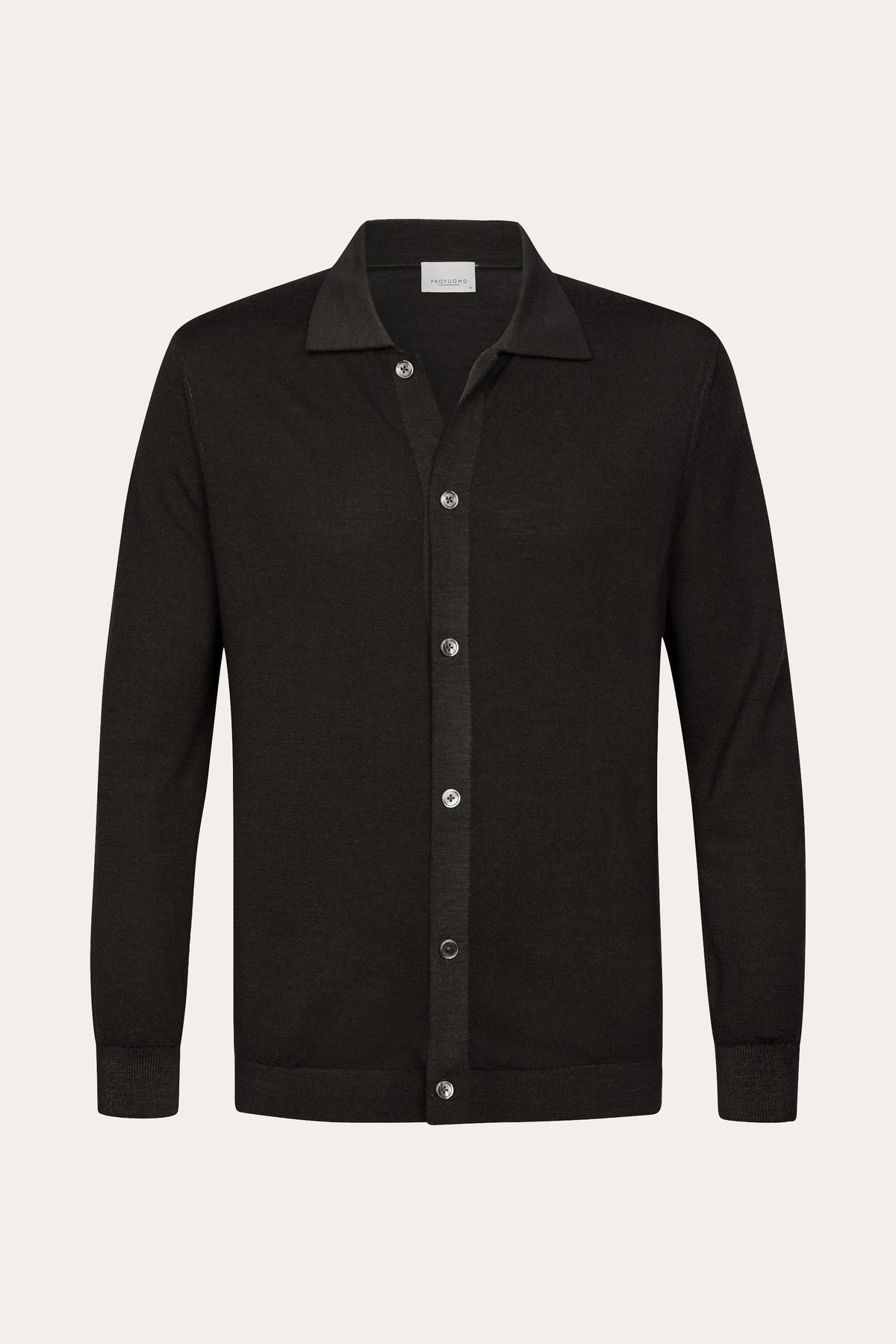Bruine Garment Dye merino polo