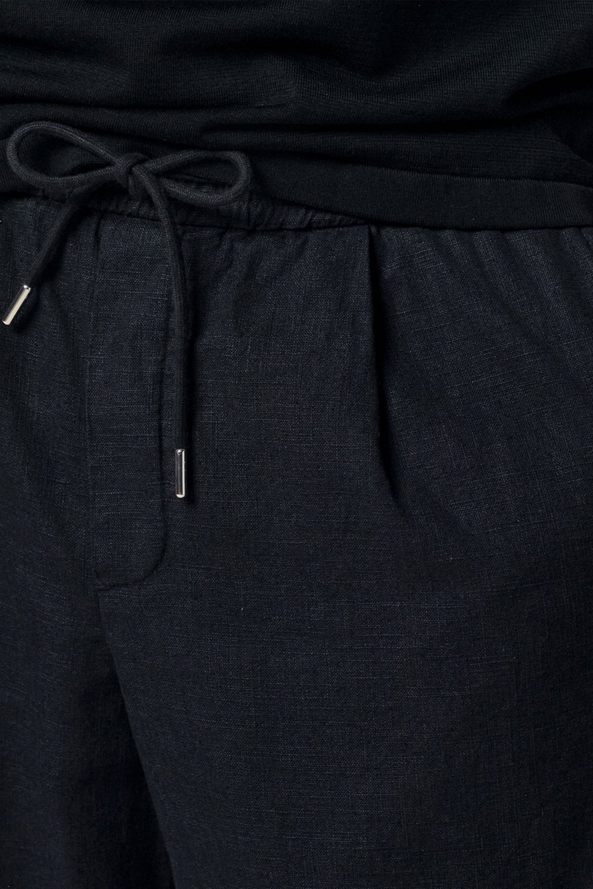 Navy linnen loose fit broek