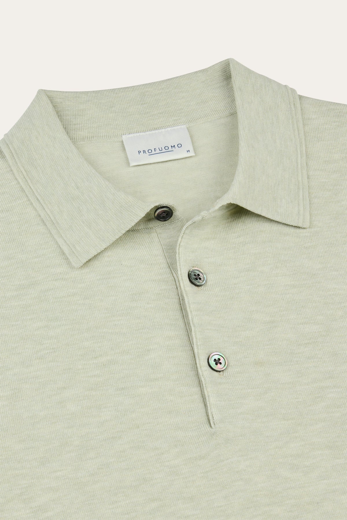 Lichtgroene Luxury Basic polo