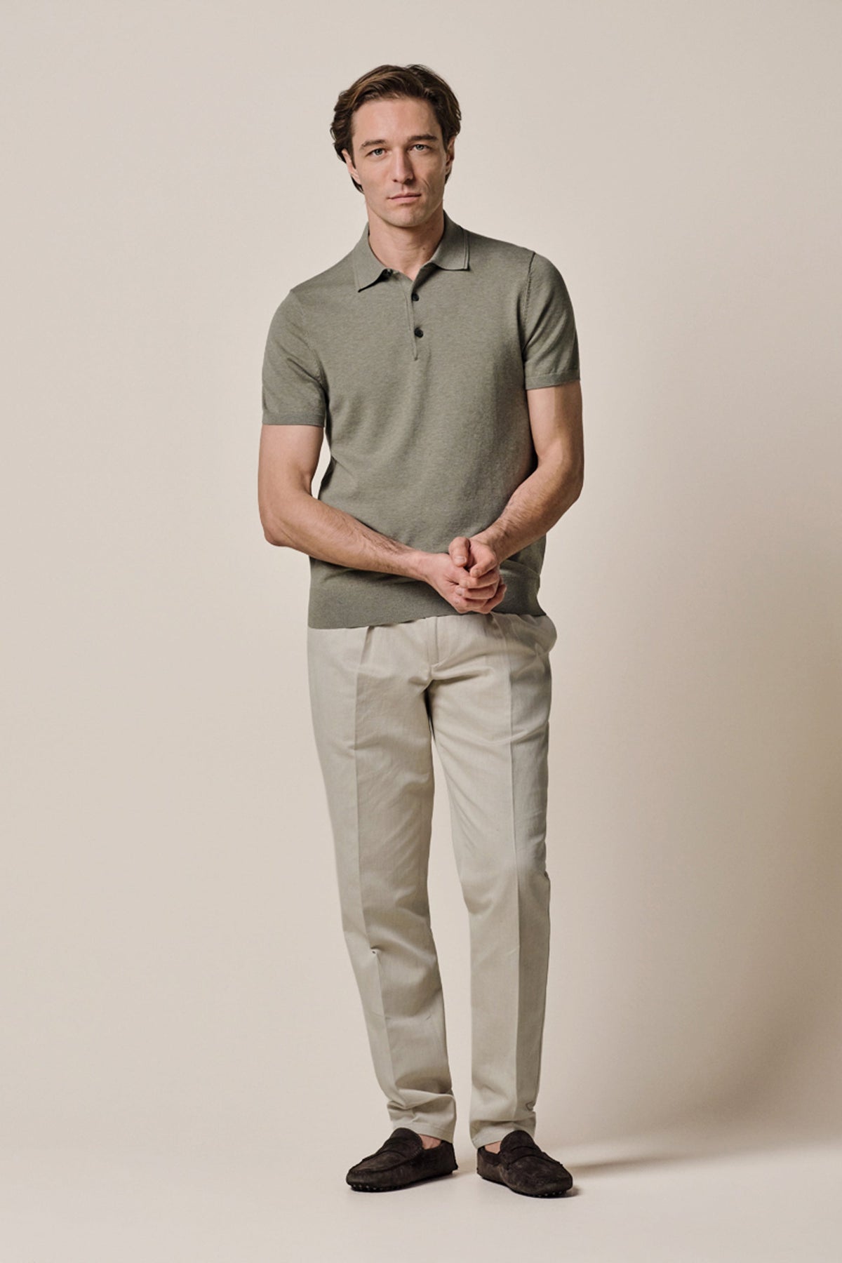 Groene Luxury Basic polo