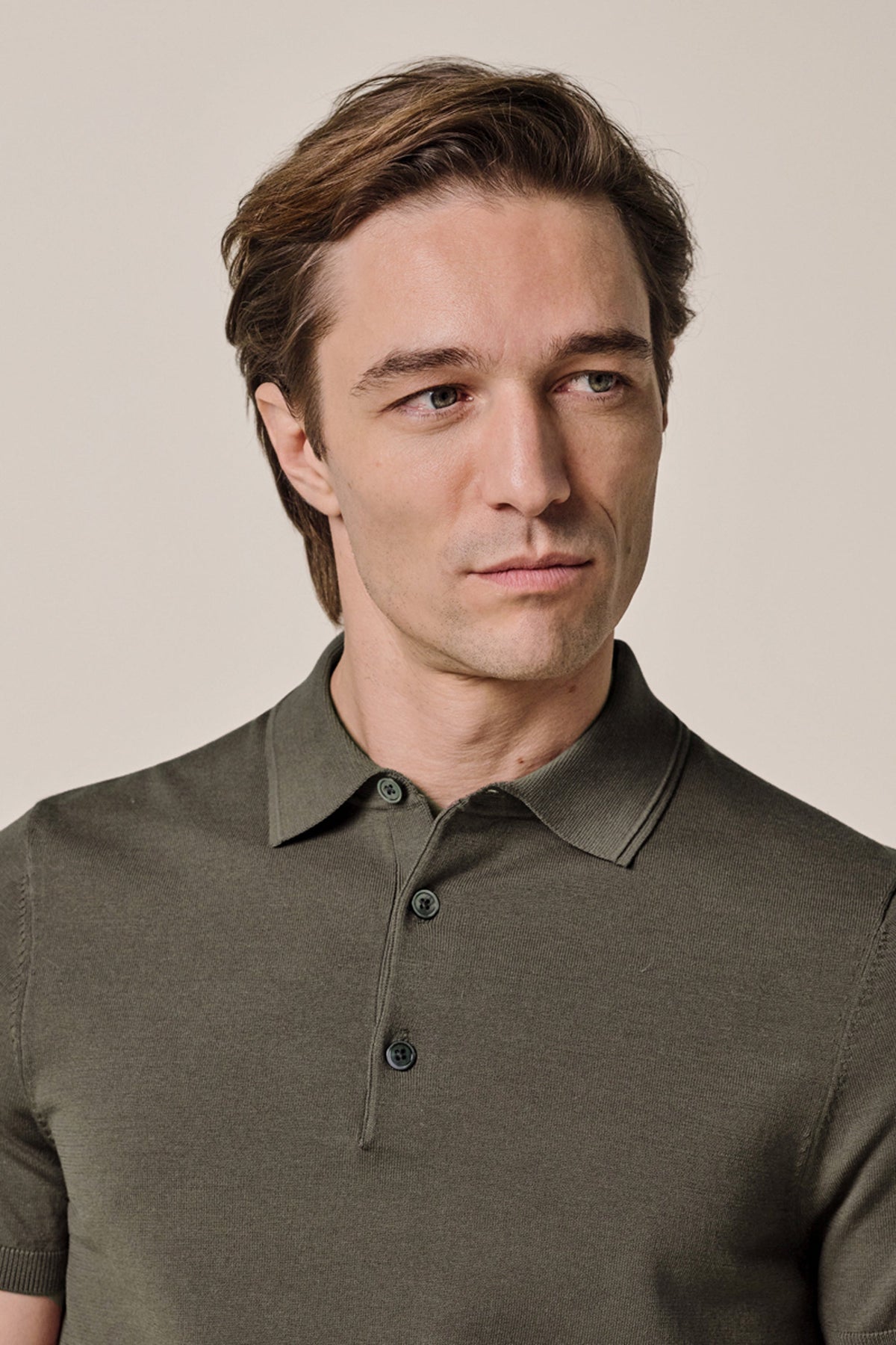 Bruine Luxury Basic polo