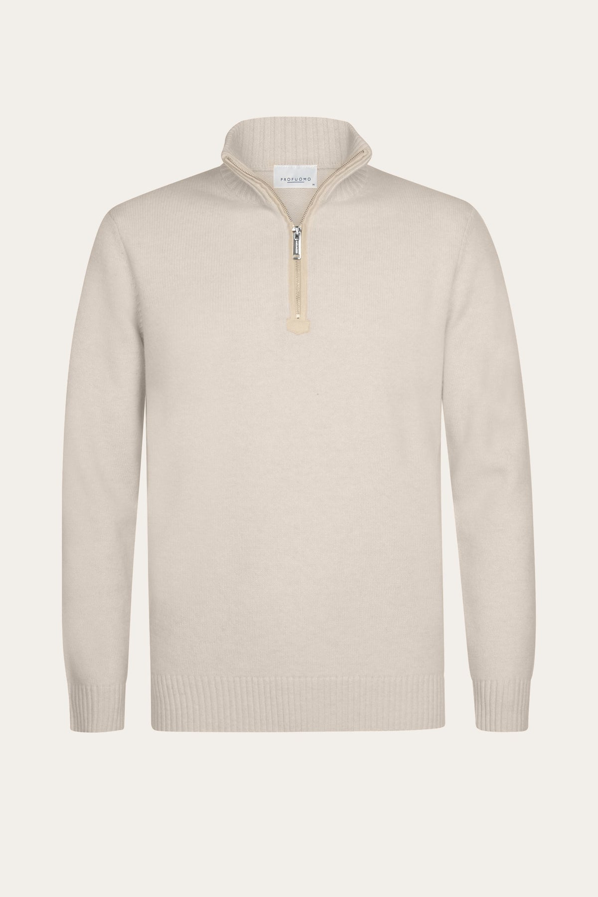 Zand soft wollen half zip