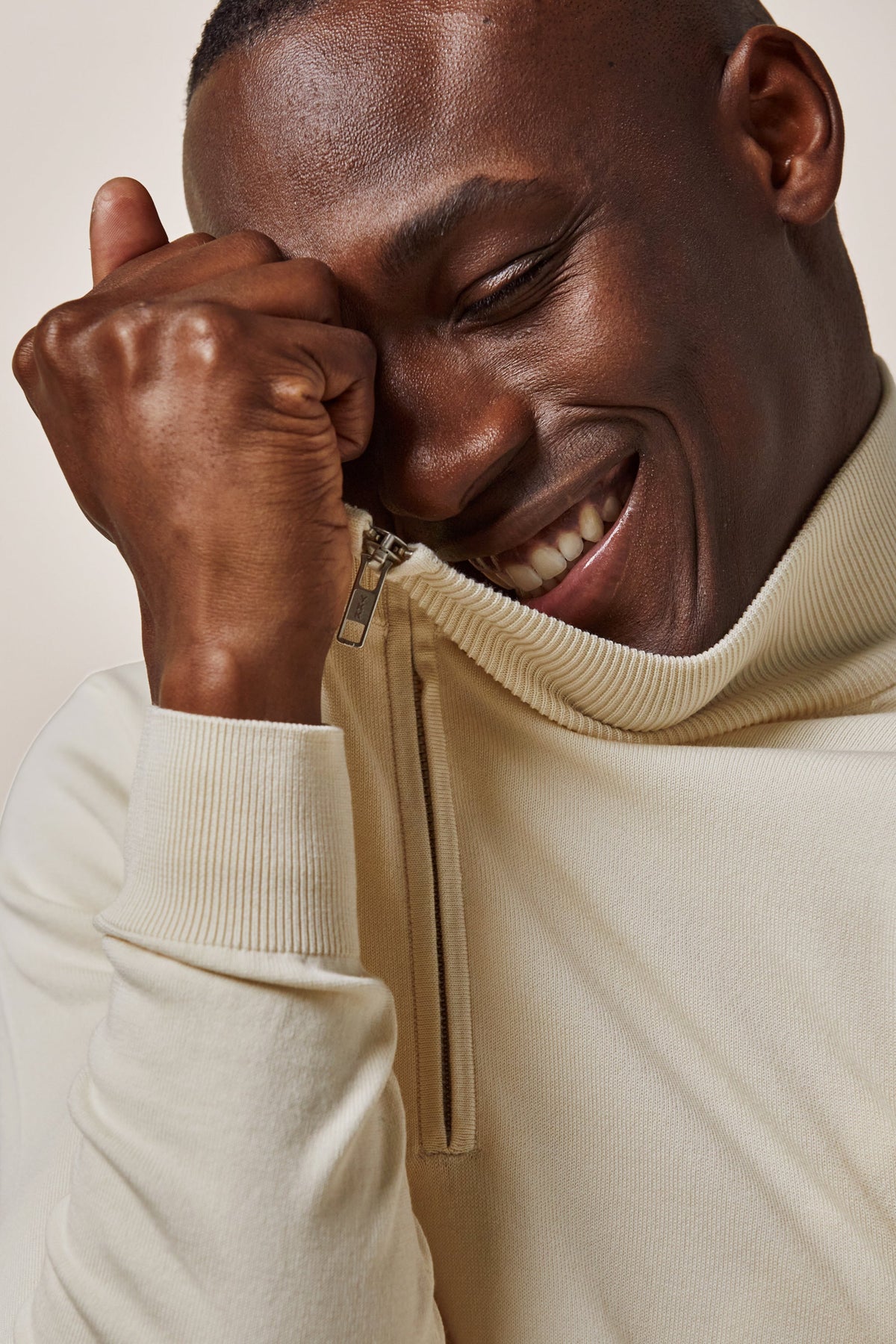 Off white Luxury Basic half zip