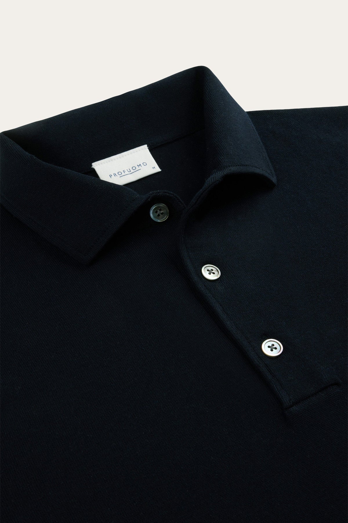 Navy Luxury Basic one piece polo