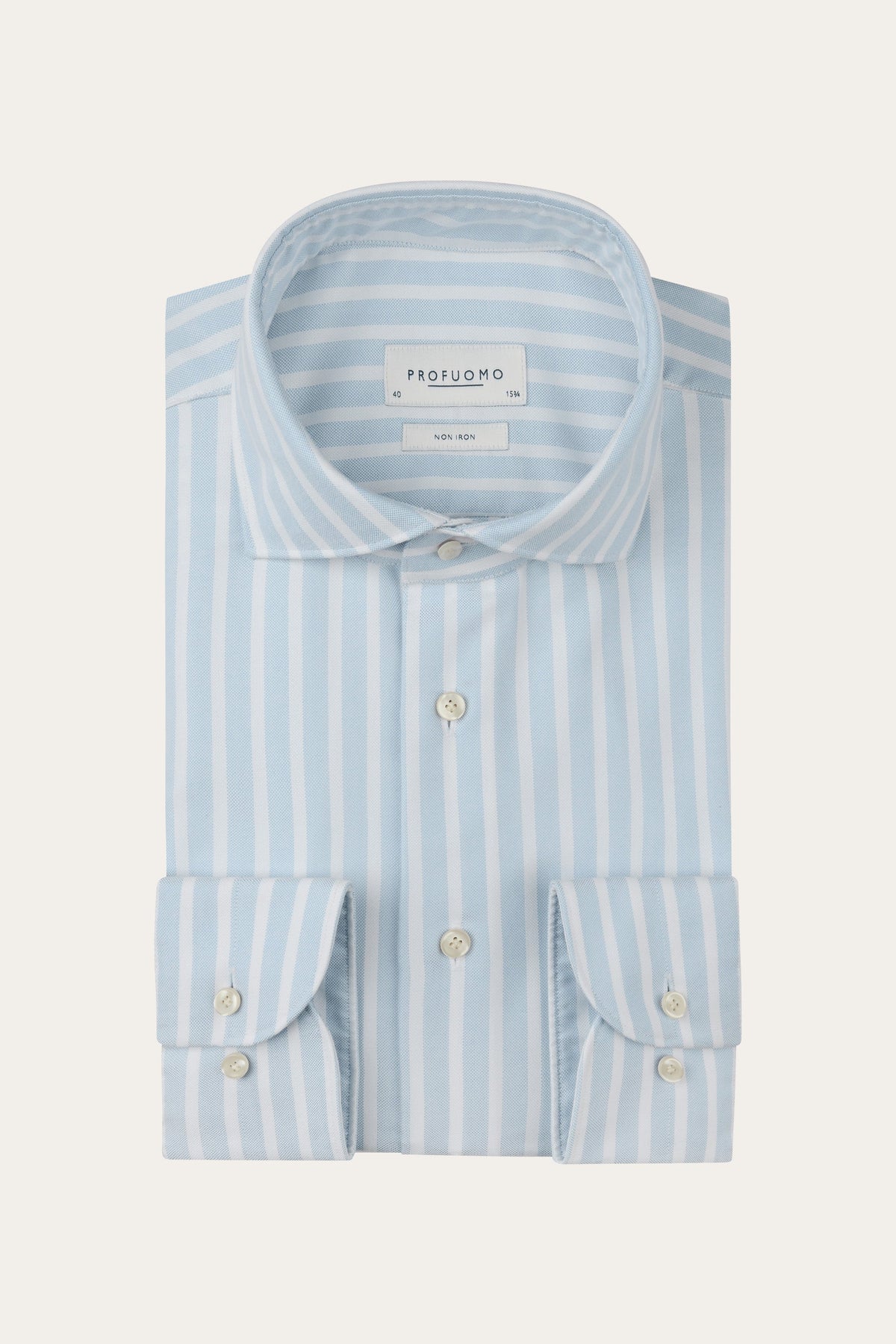 Blauw Oxford overhemd