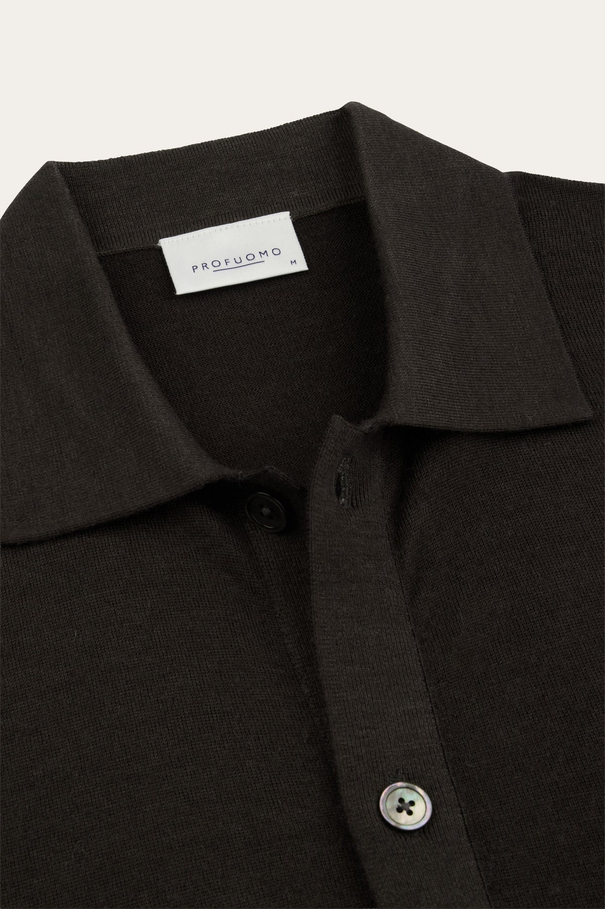 Bruine Garment Dye merino polo