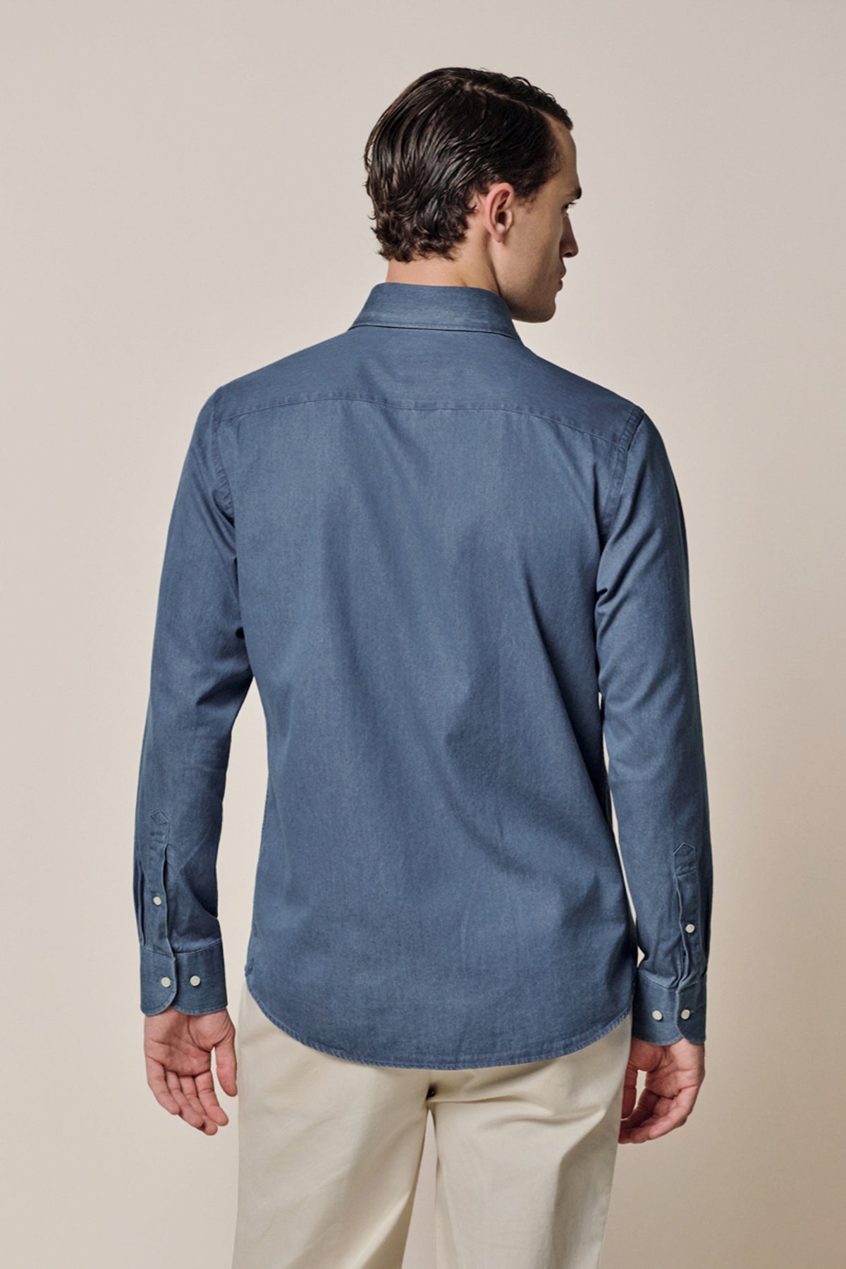 Blauw one piece overhemd