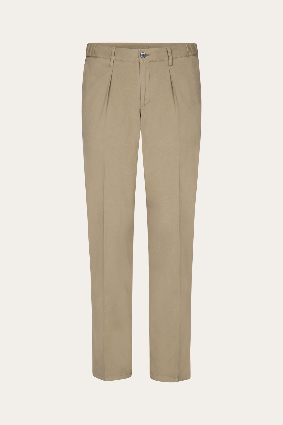 Beige stretch chino