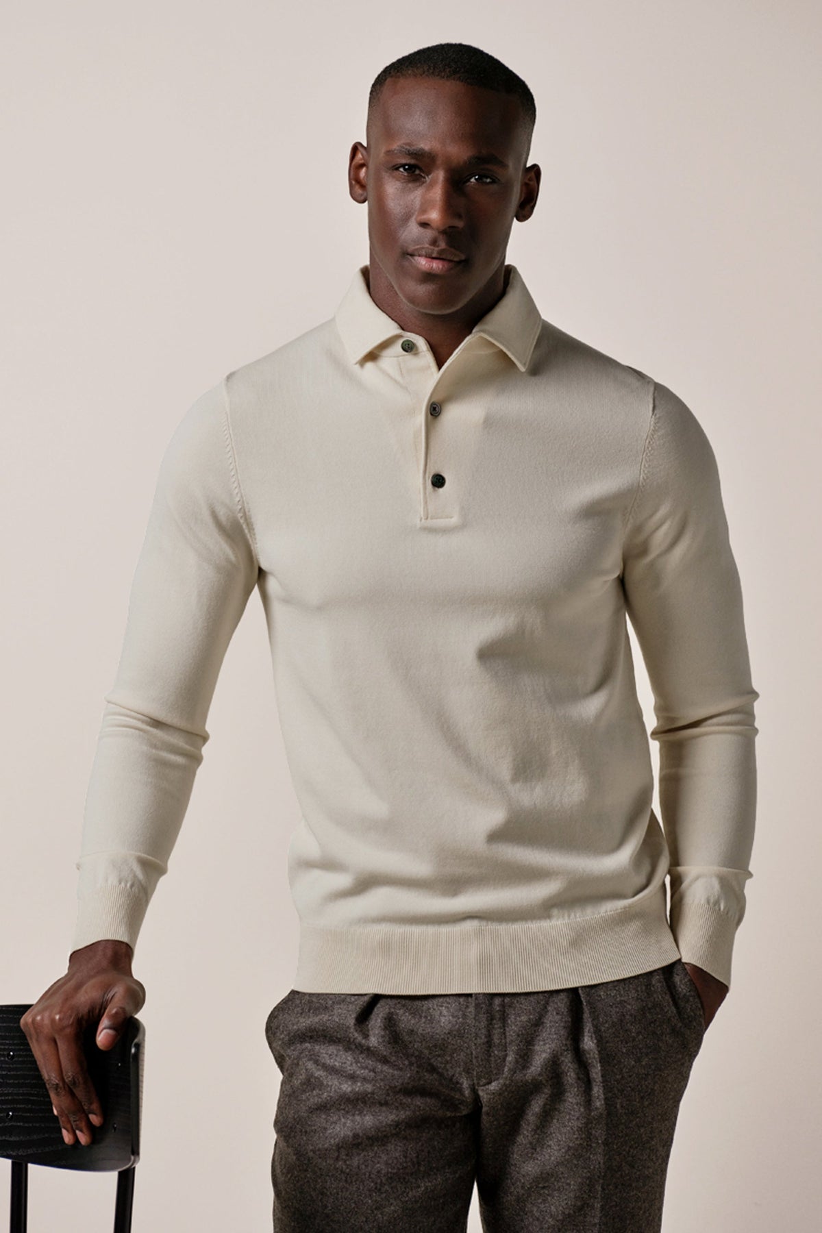 Off white Luxury Basic one piece polo