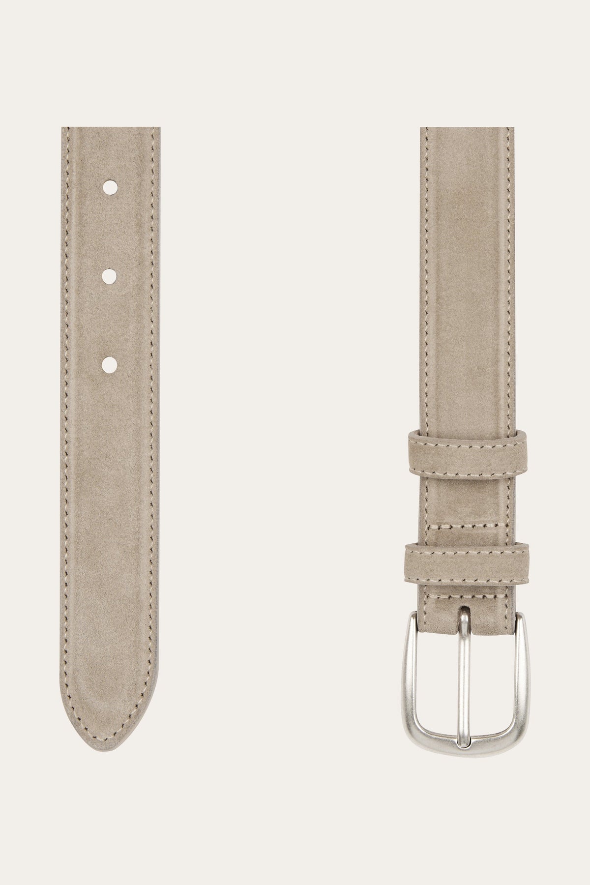 Beige suède riem
