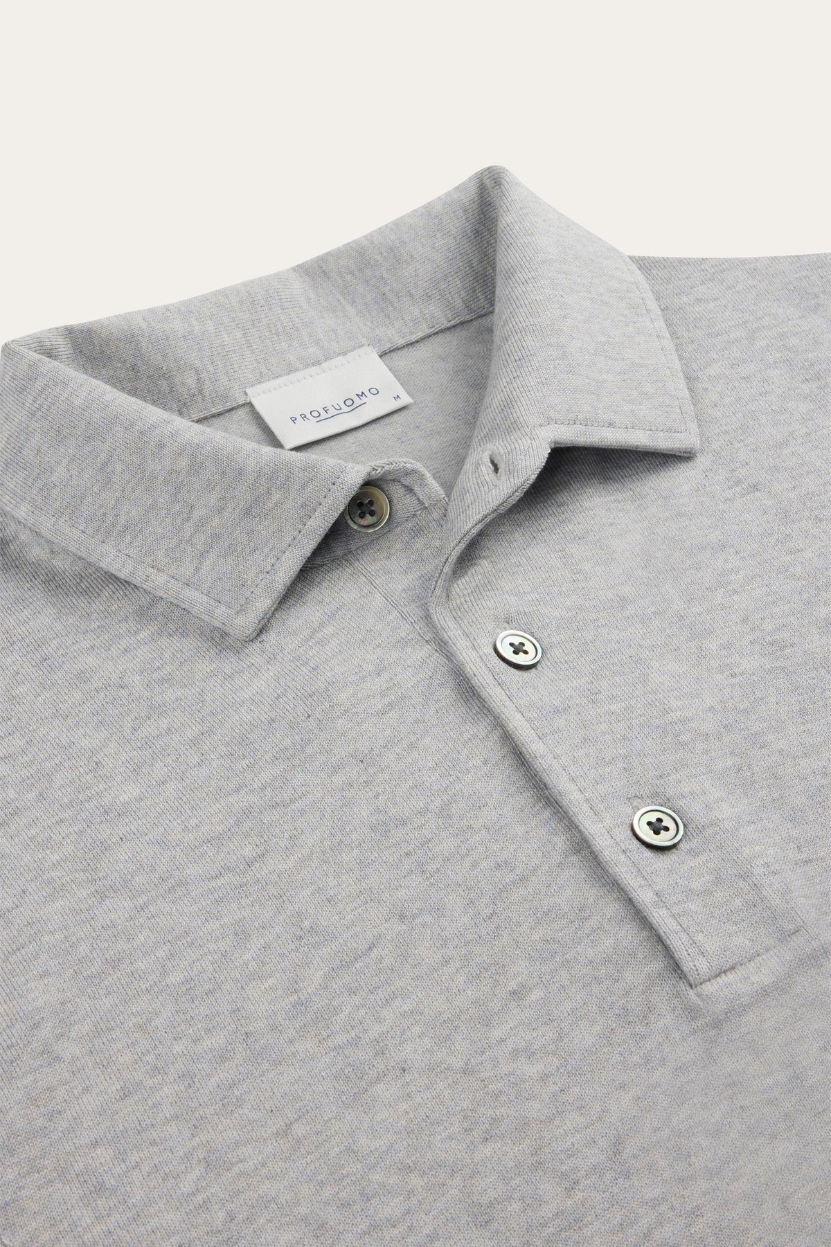 Grijze Luxury Basic one piece polo