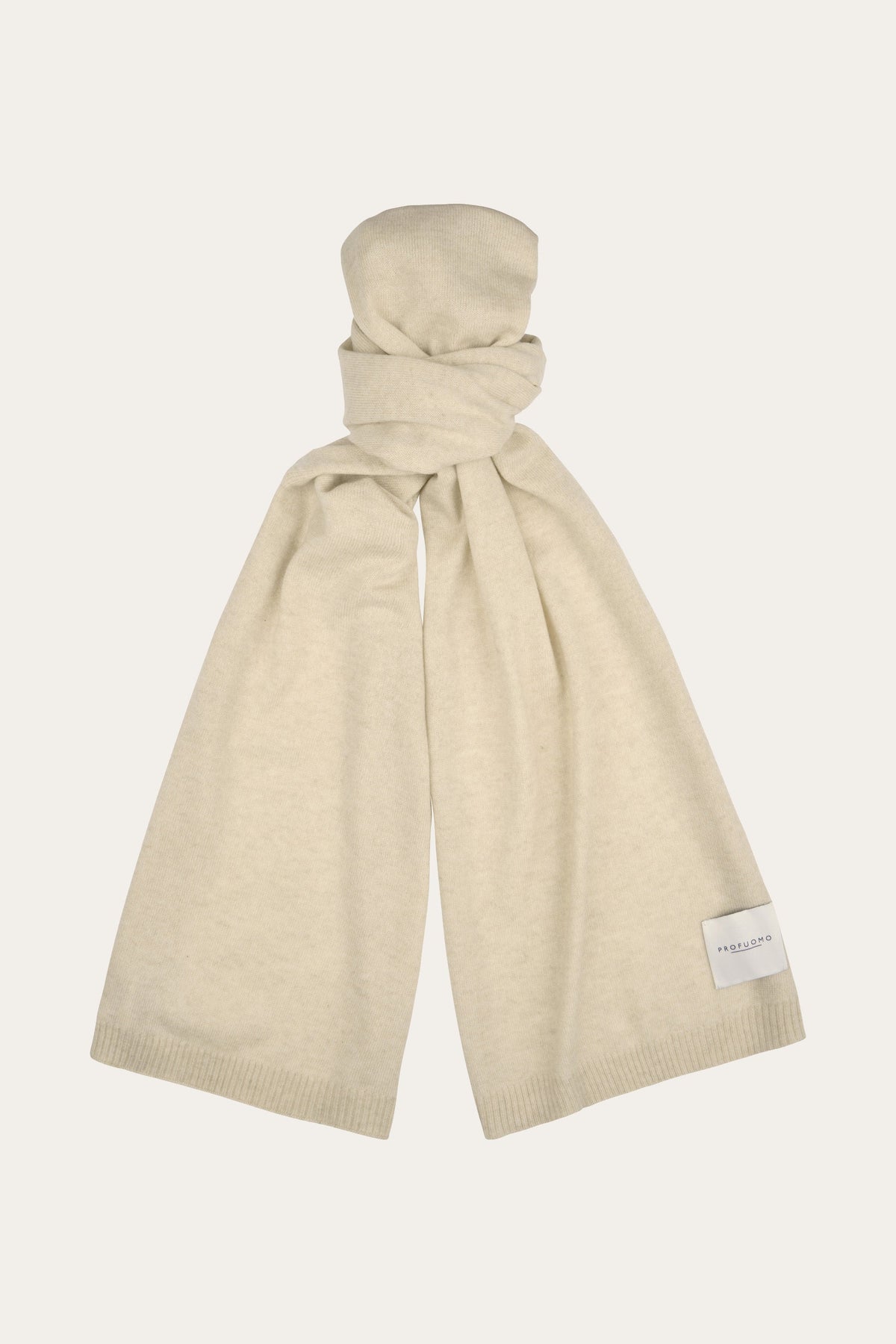Zand cashmere sjaal