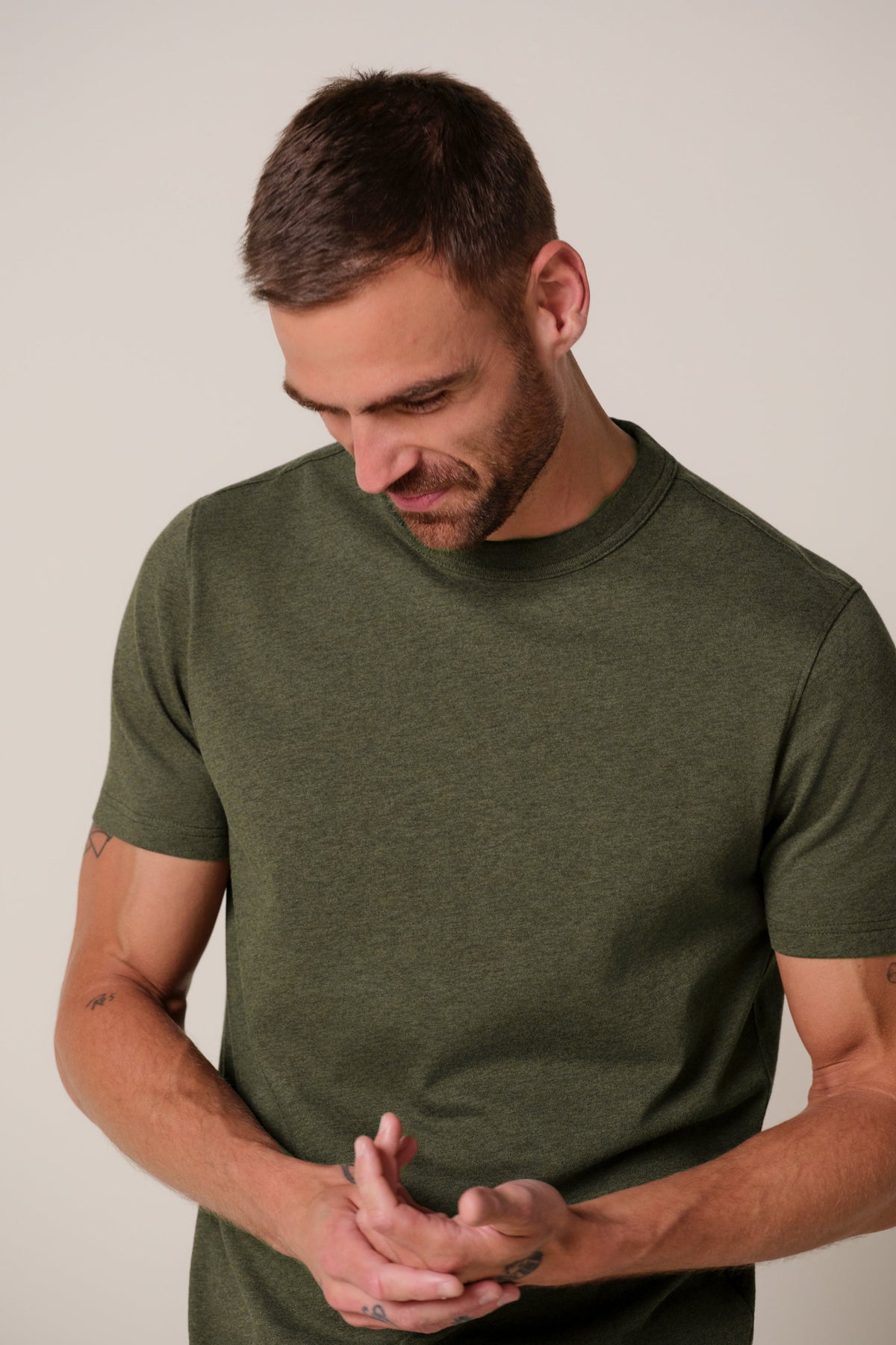 Army basic jersey T-shirt