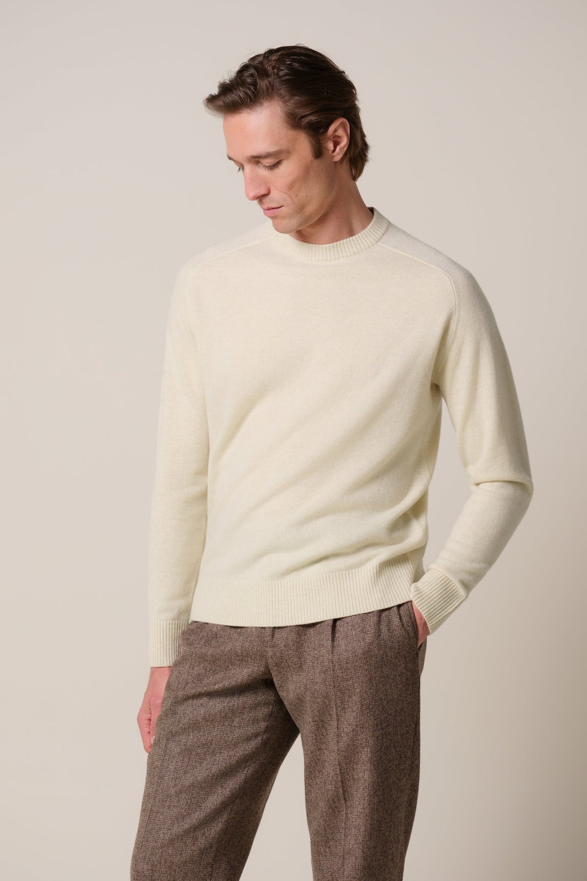 Zand soft wollen crewneck