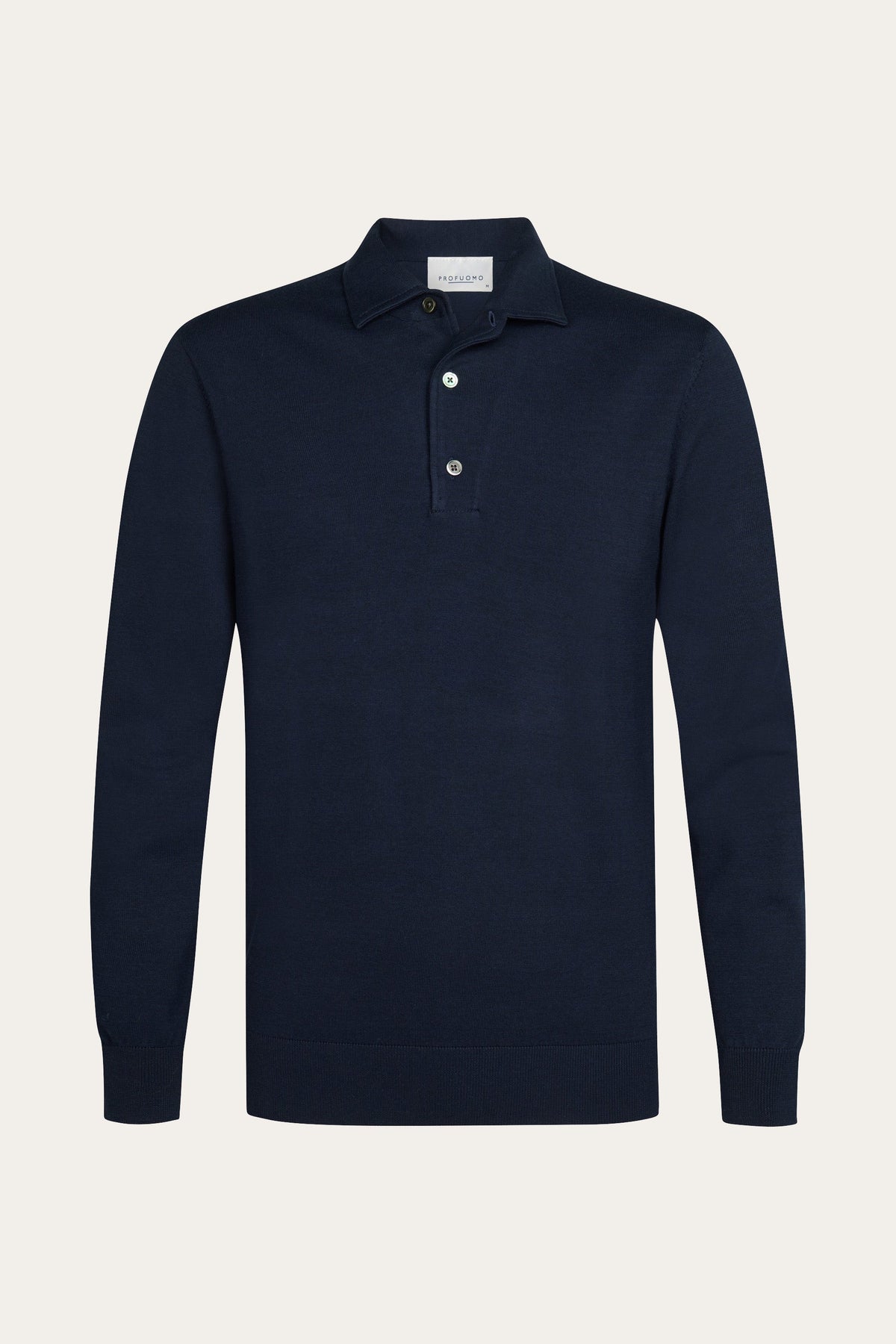 Blauwe Luxury Basic one piece polo