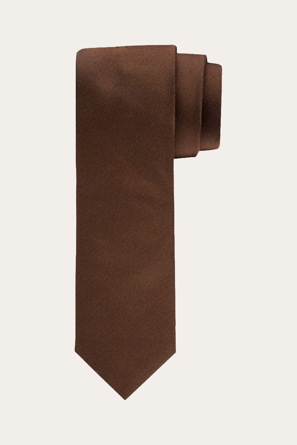 Camel oxford zijden das