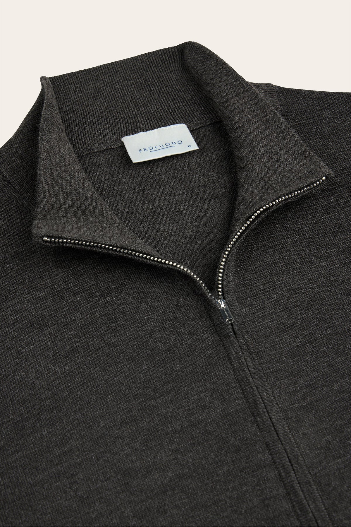 Bruine merino full zip vest