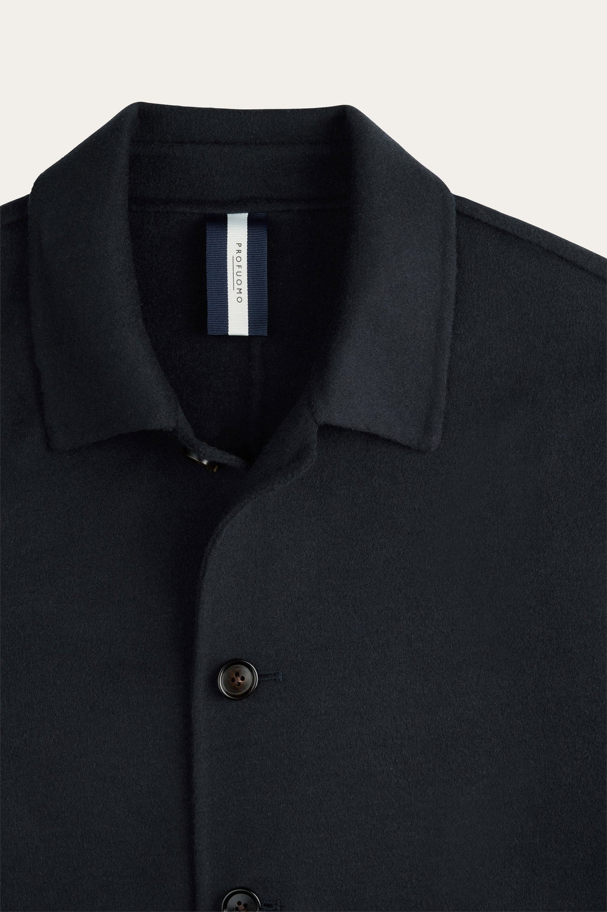 Navy wollen single layer bomber