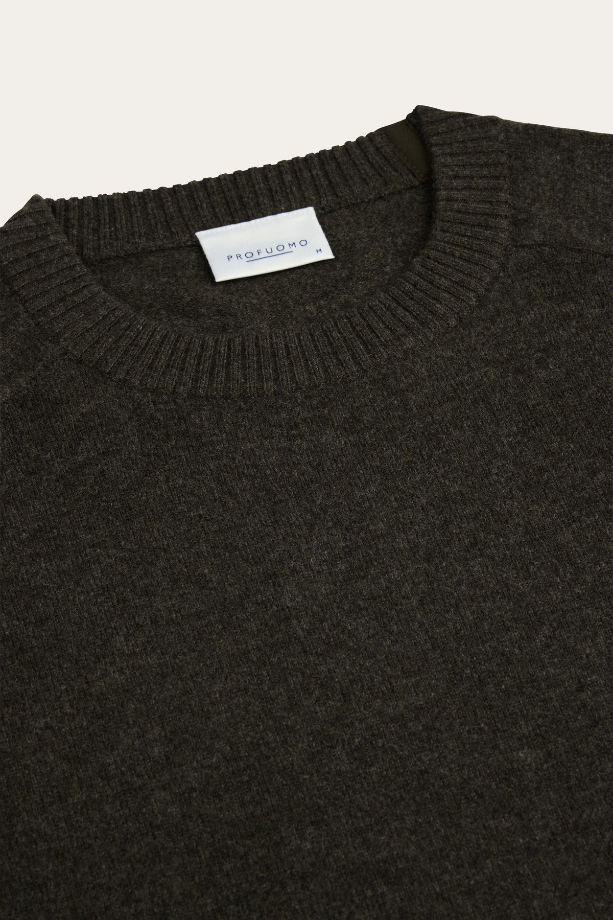 Bruine soft wollen crewneck
