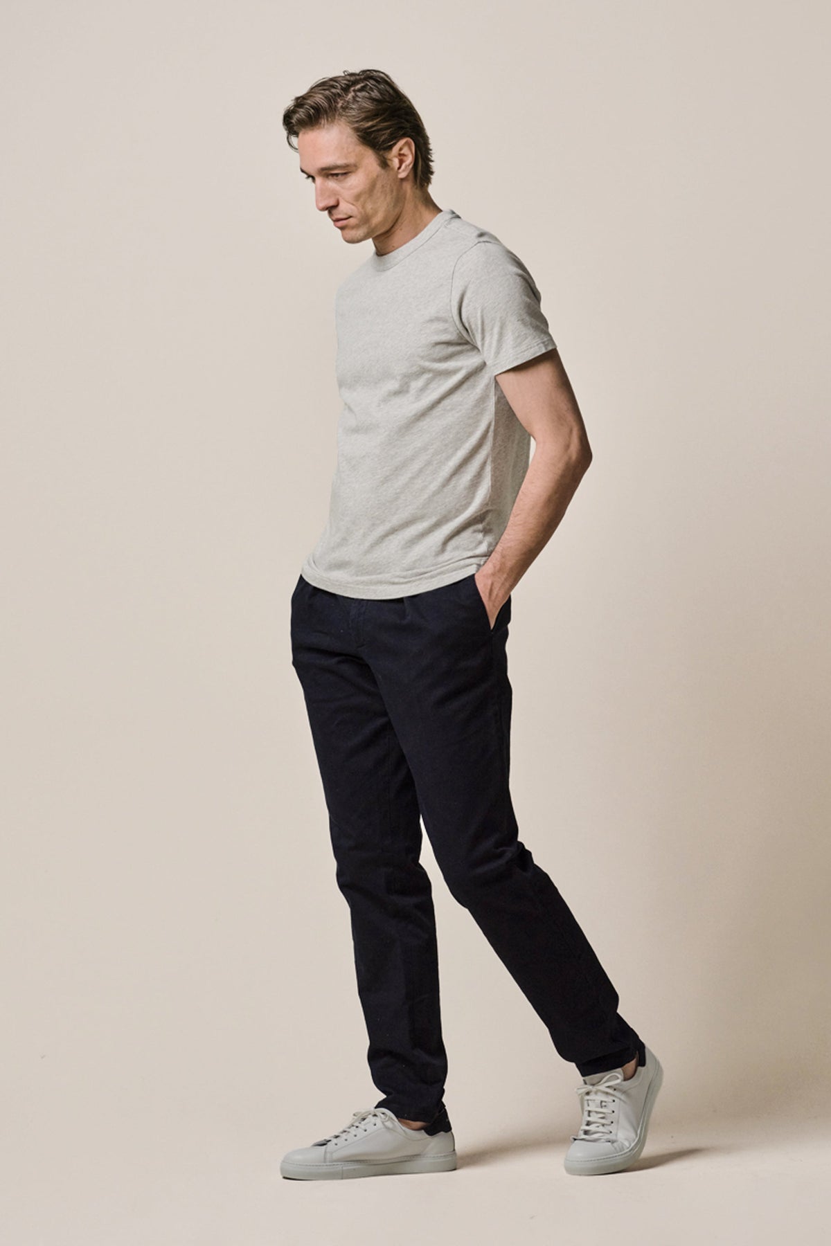 Grijs melange T-shirt