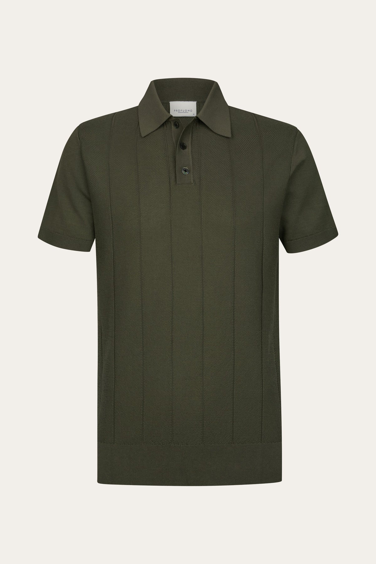 Groene Aero Ease gestreepte polo
