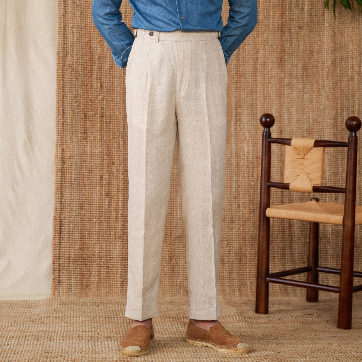 Linen Suit Trousers