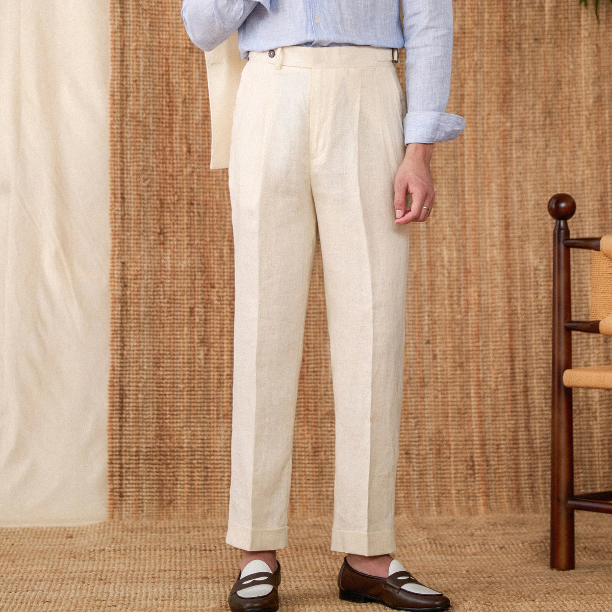 Linen Suit Trousers